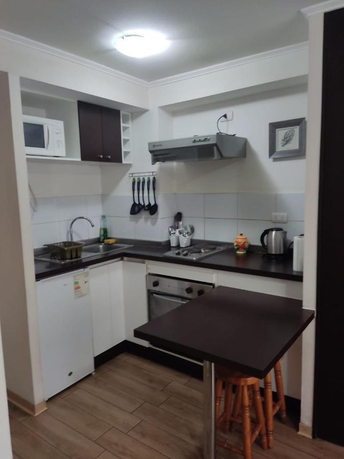Departamento Studio Amoblado 圣地亚哥 外观 照片
