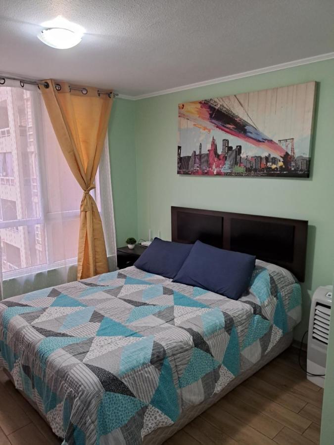 Departamento Studio Amoblado 圣地亚哥 外观 照片